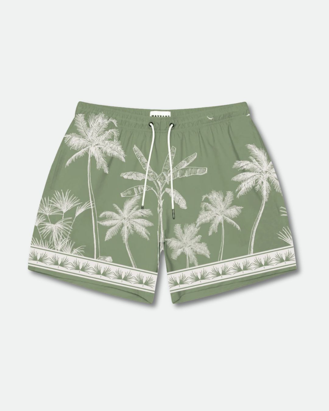 Tropical Palm Swim Short