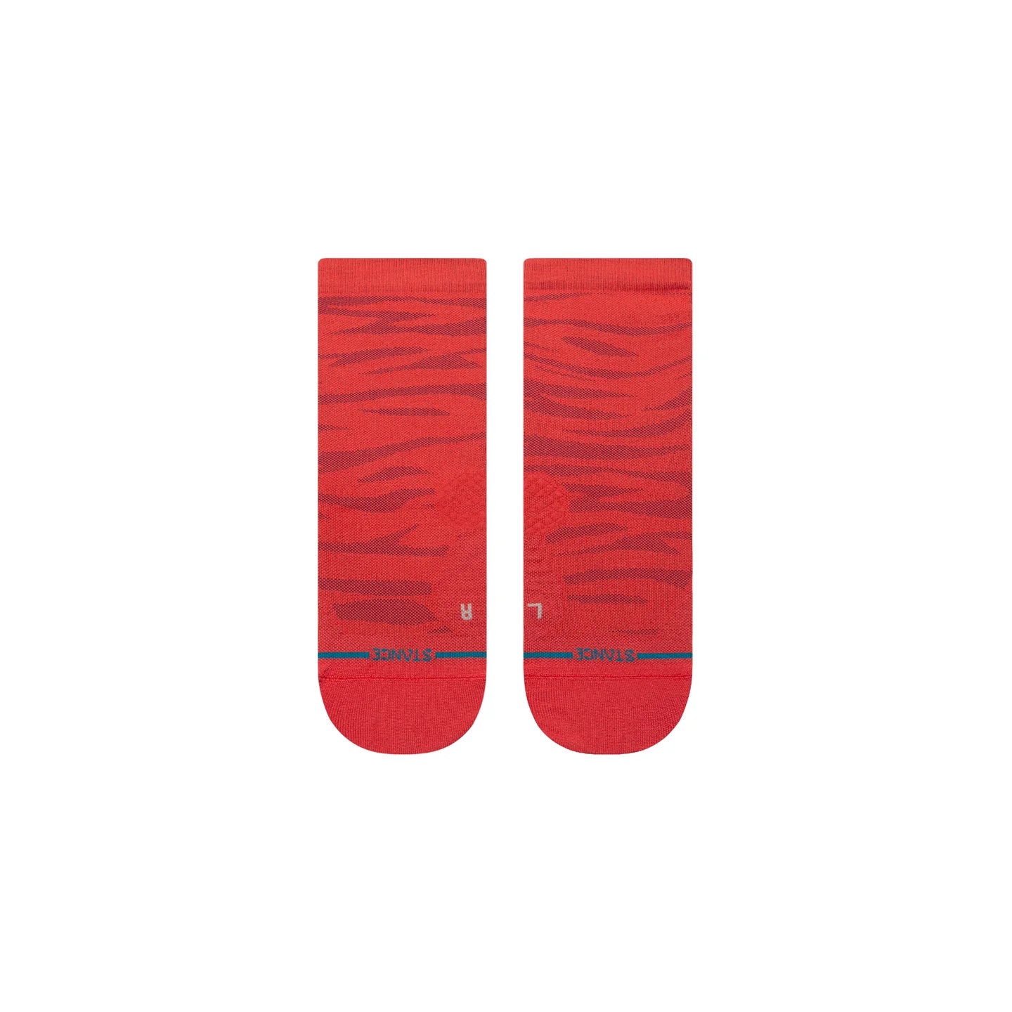 Ridge Quarter Socks Red