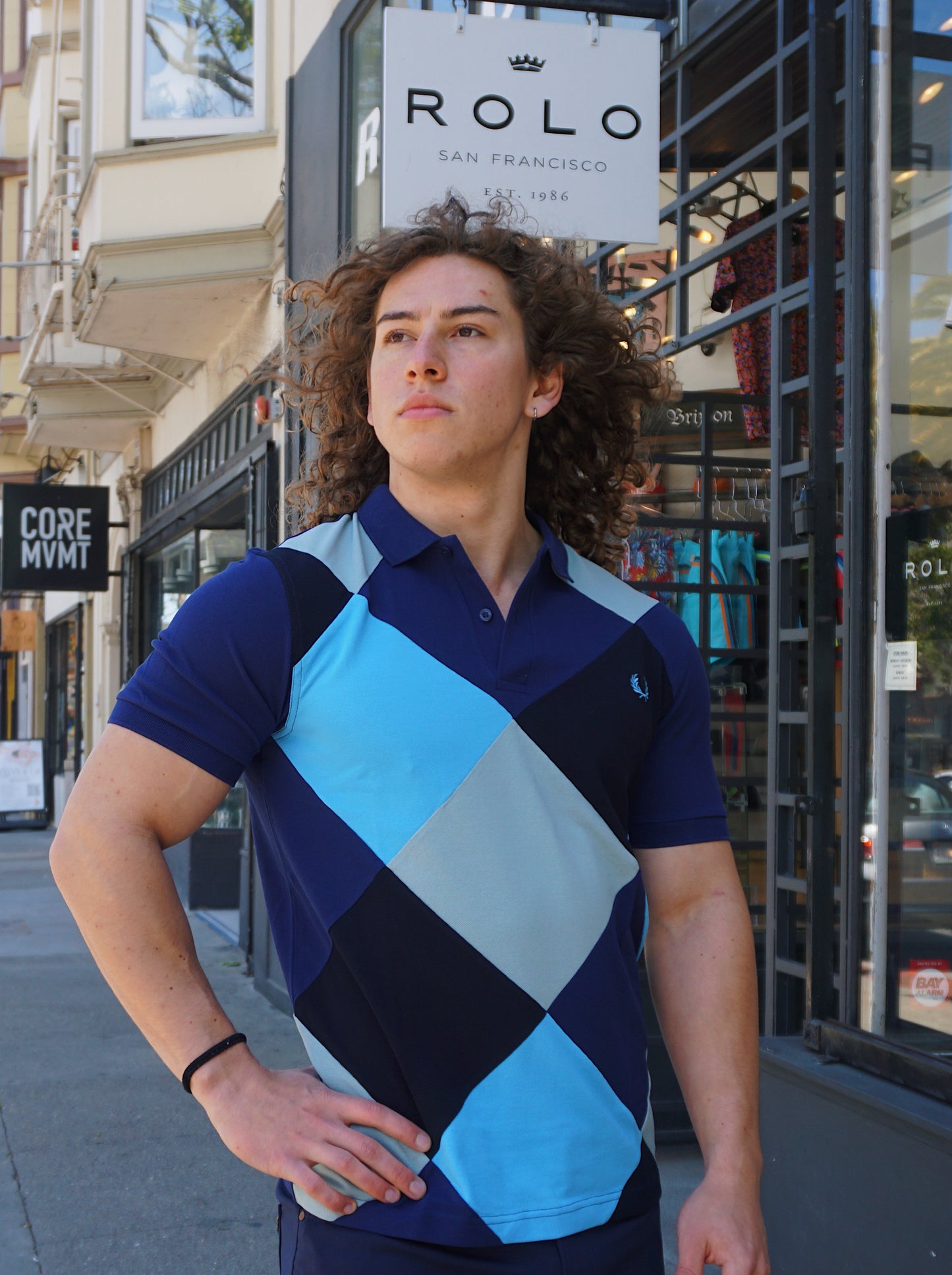 C&S Harlequin Polo Shirt