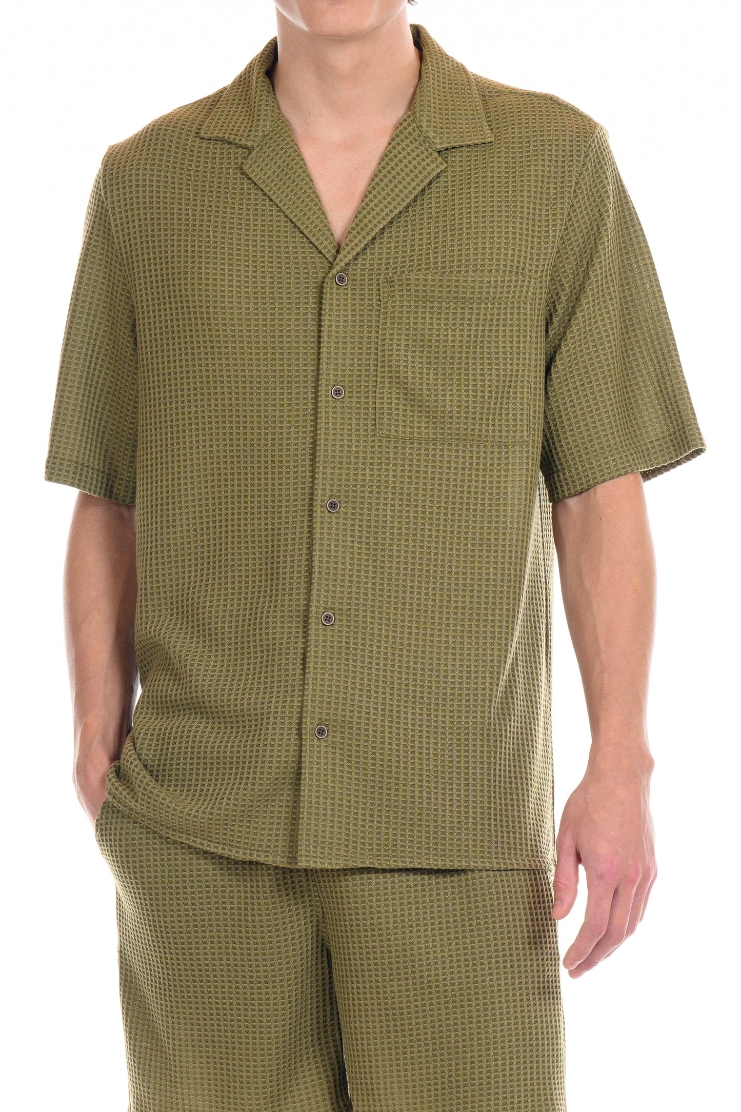 Chandler Waffle Knit Shirt