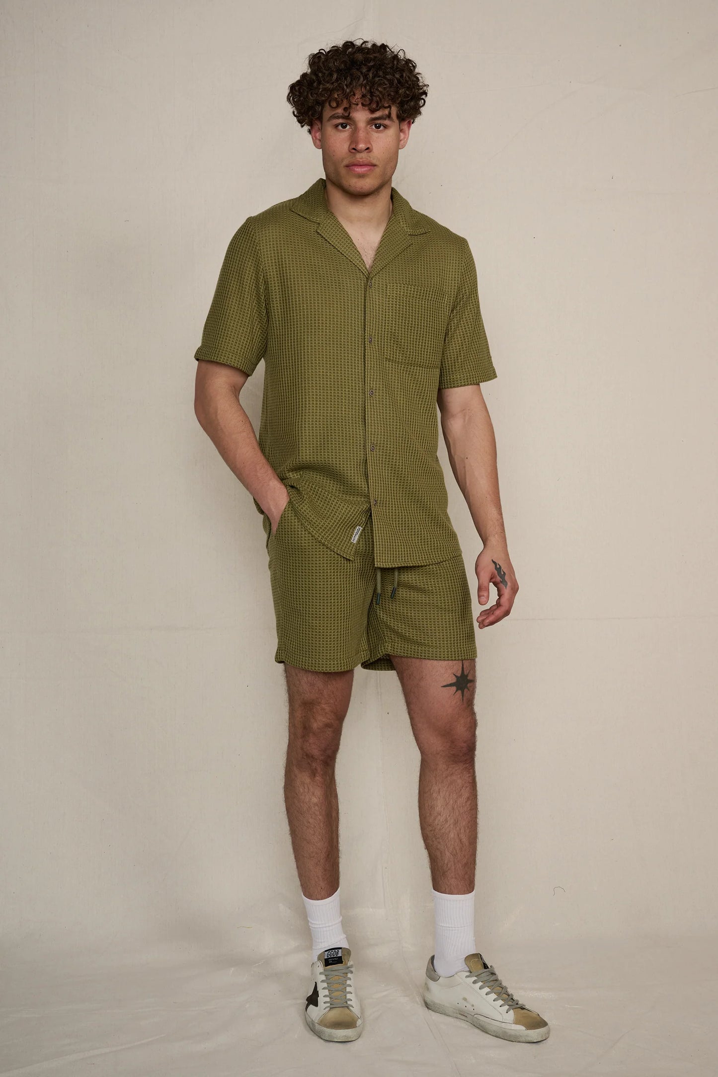 Chandler Waffle Knit Shirt