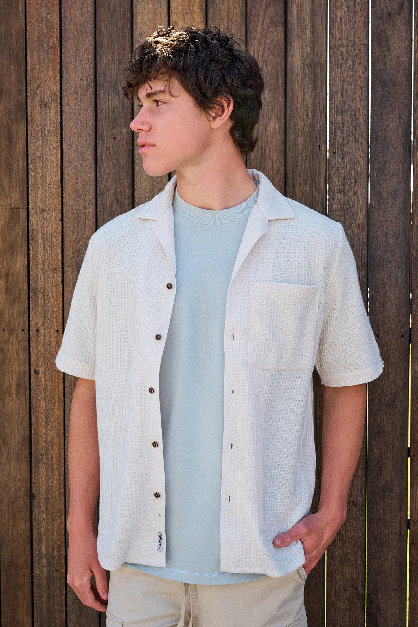 Chandler Waffle Knit Shirt