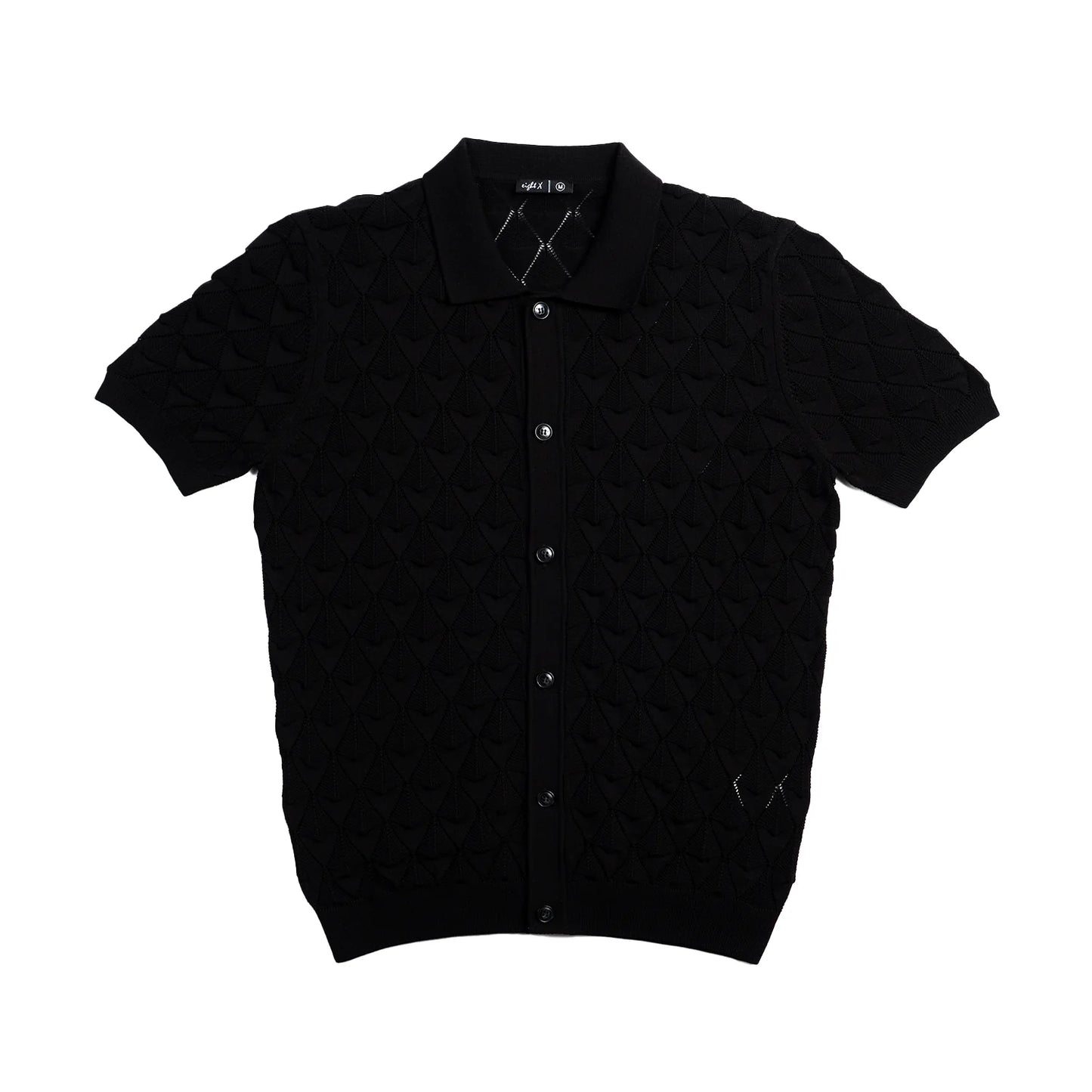 Spire Crochet S/S Button Up