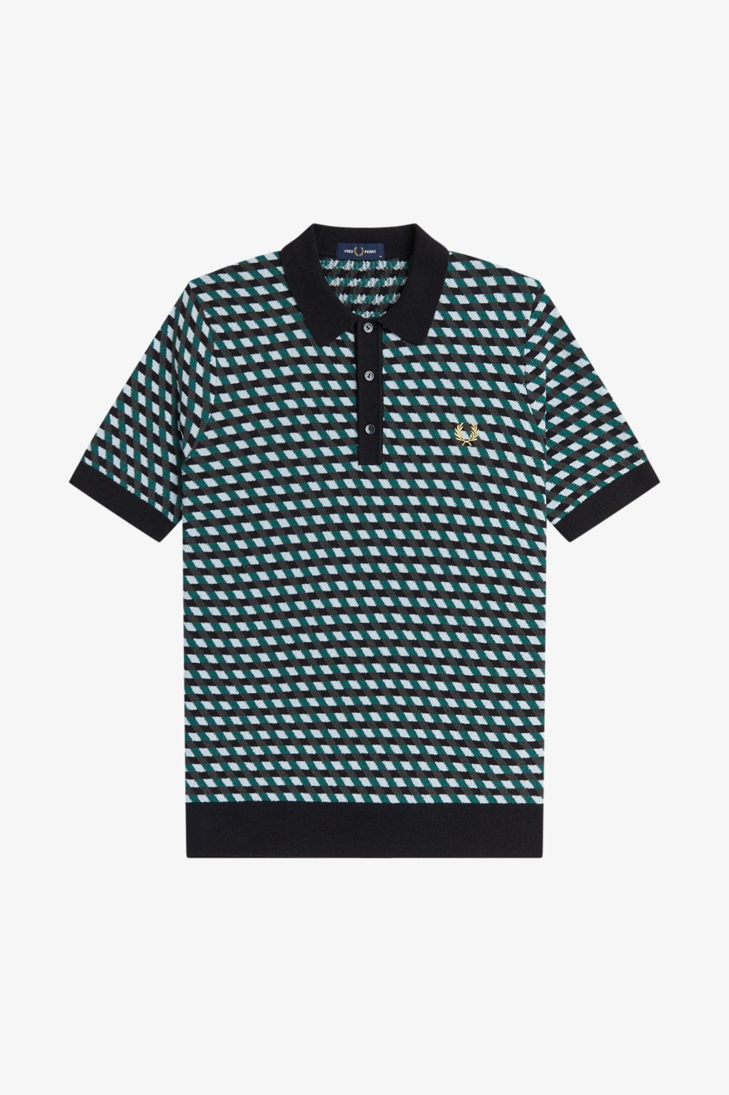 Geometric Knitted Shirt