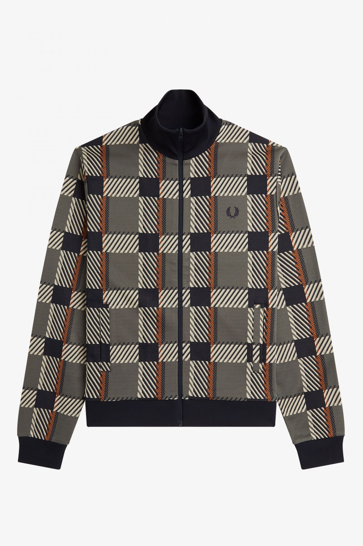 Glitch Tartan Track Jacket