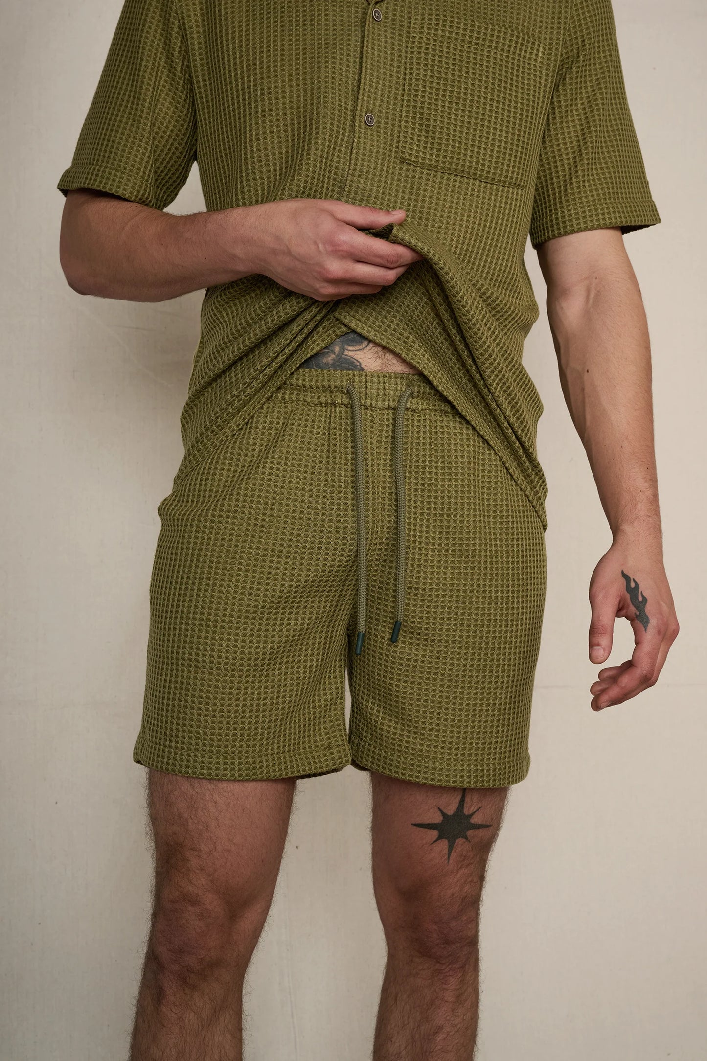 Lenox Waffle Knit Volley Short