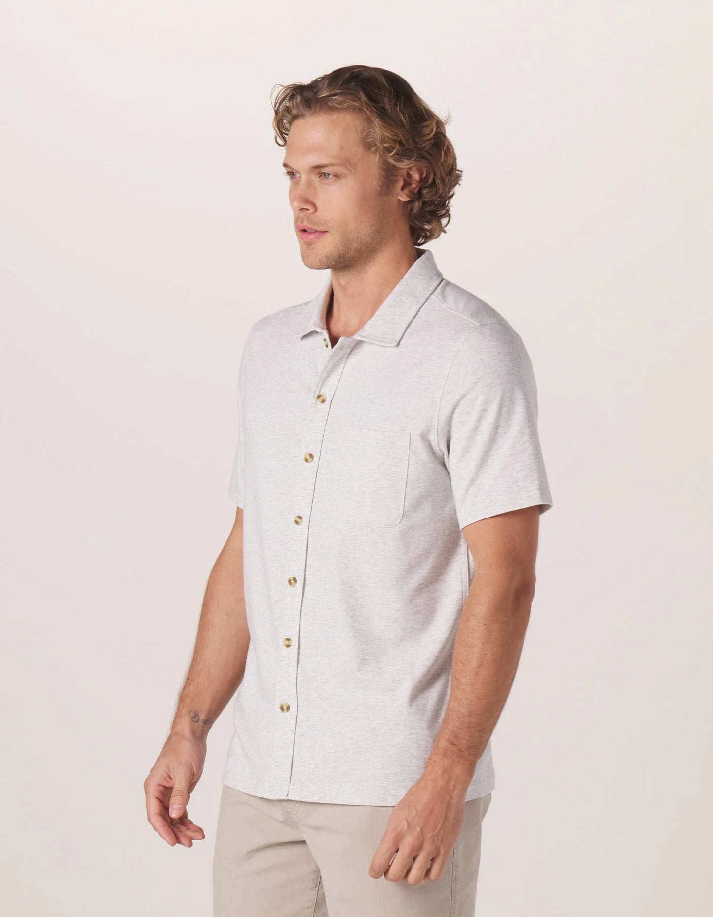 Active Puremeso S/S Weekend Button Down
