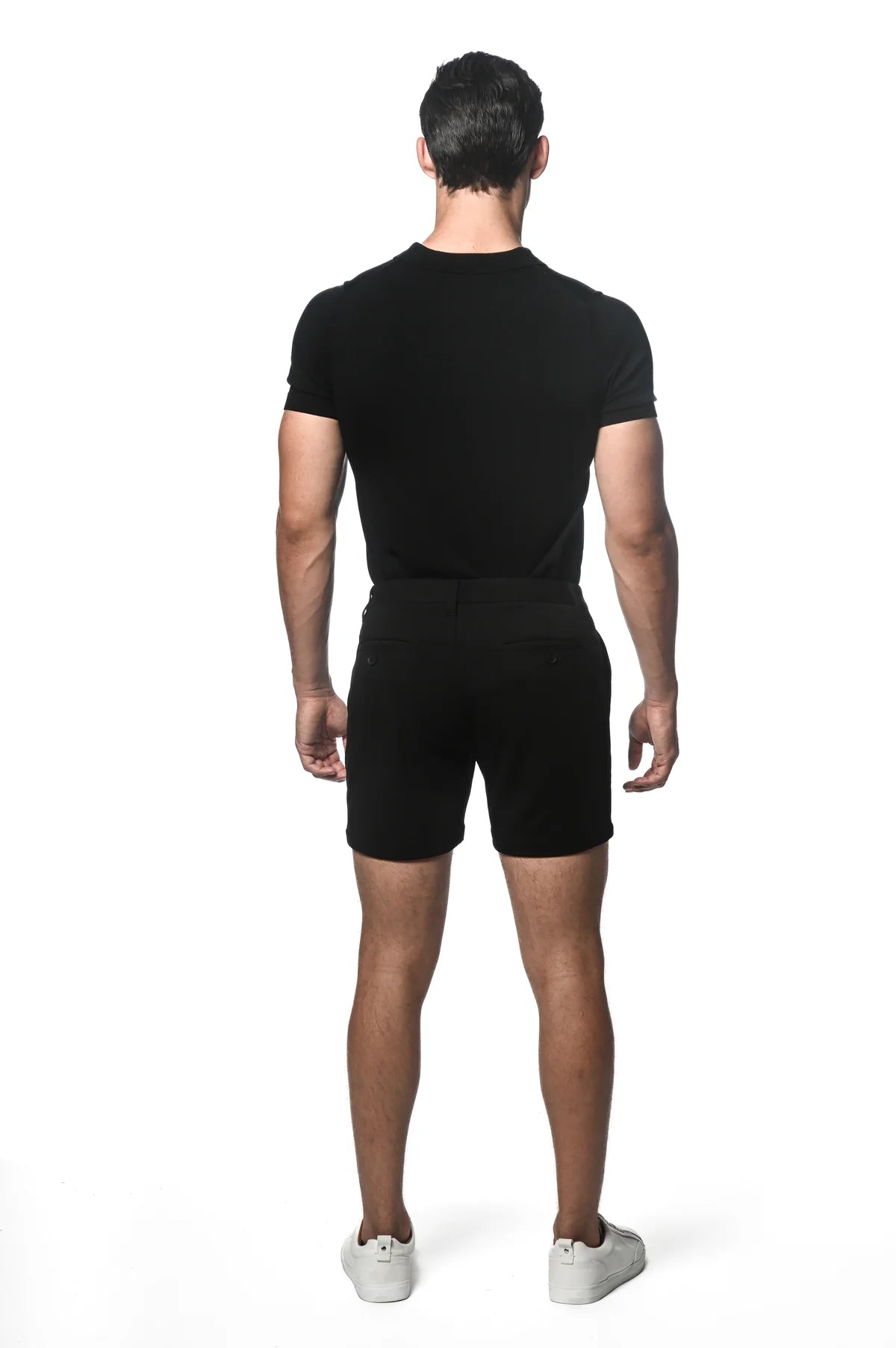 6"Inseam Textured Stretch Knit Chino Short