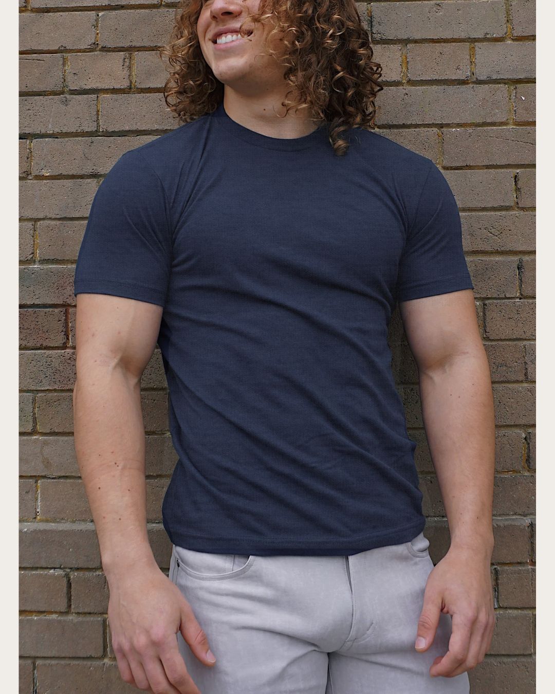 ROLO BASIC CREW NECK T-SHIRT - MIDNIGHT NAVY