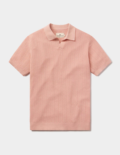 Robles Textured Knit Polo