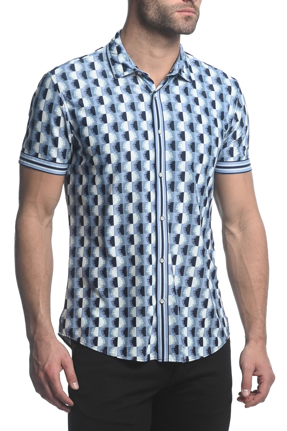 Printed S/S Performance Shirt