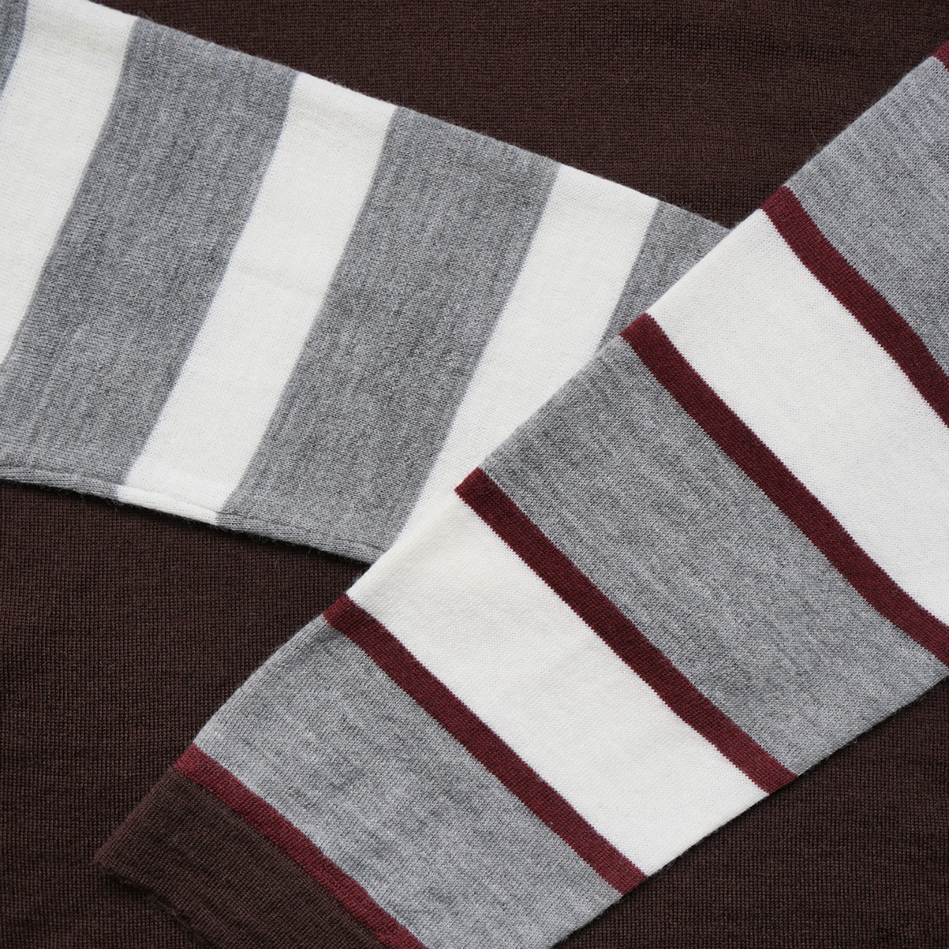 Erikson Fine knit Crew Stripe