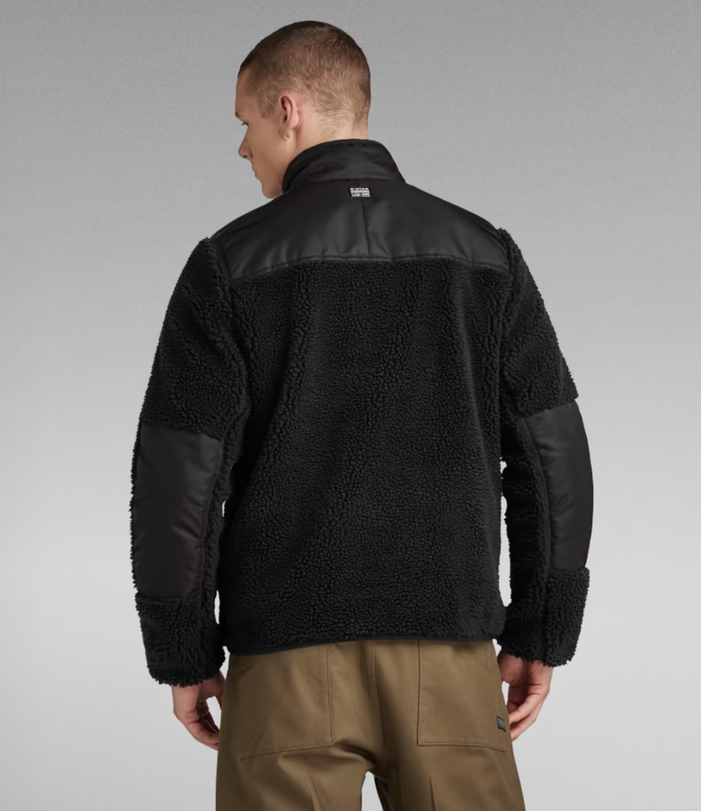 Fleece Jacket Dark Black