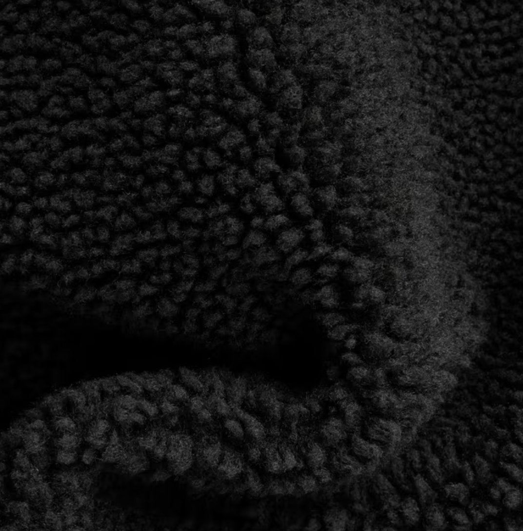 Fleece Jacket Dark Black