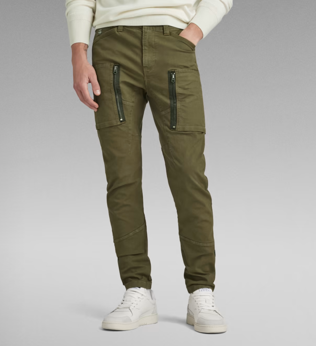 Zip Pkt 3D Skinny Cargo