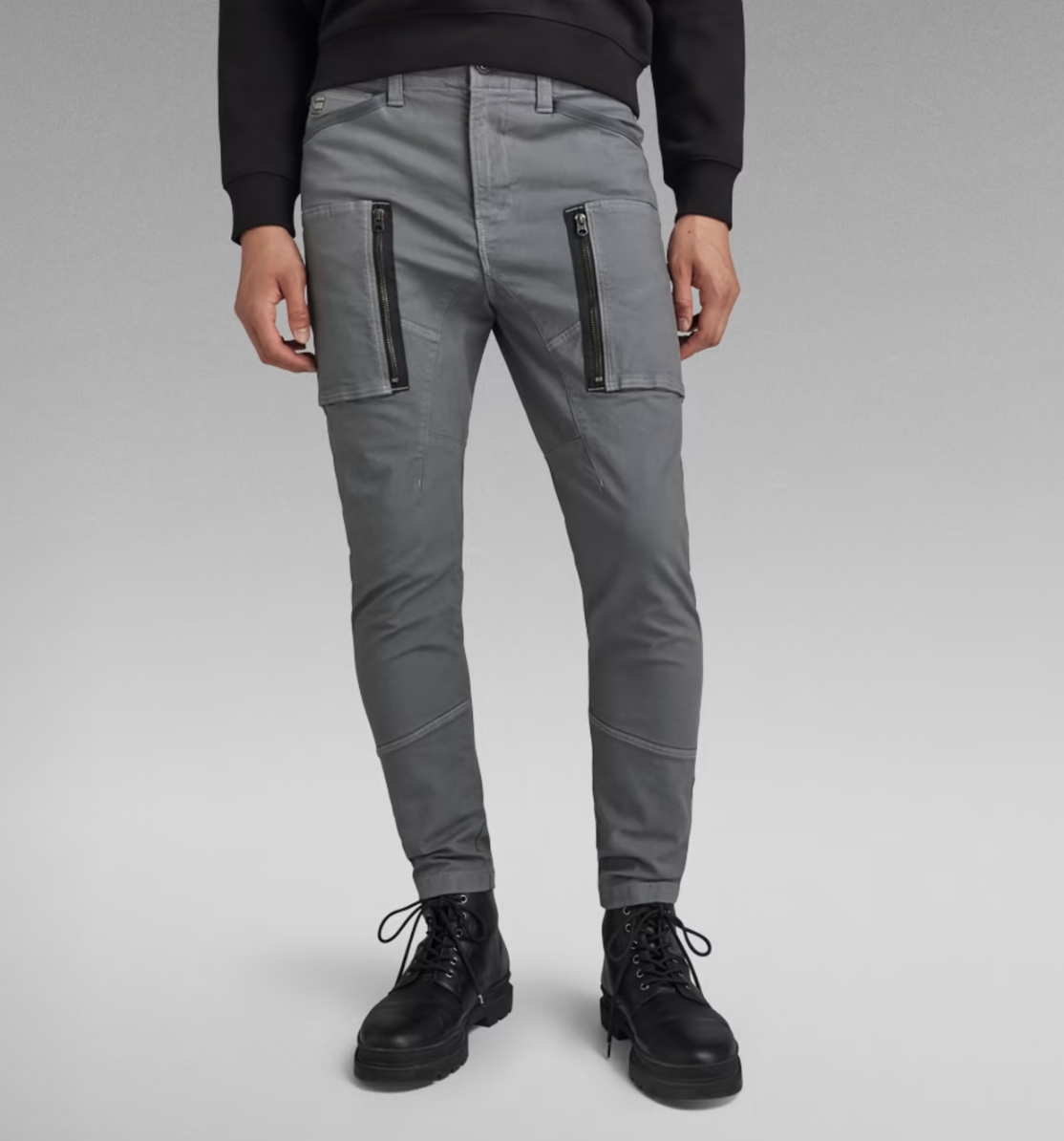 Zip Pkt 3D Skinny Cargo