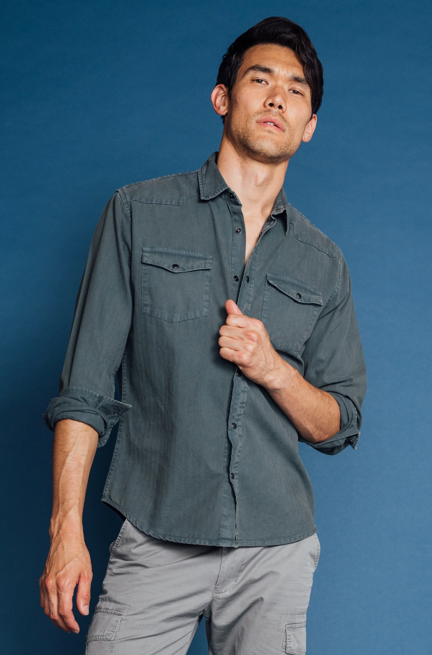 Bayview Herringbone Shirt