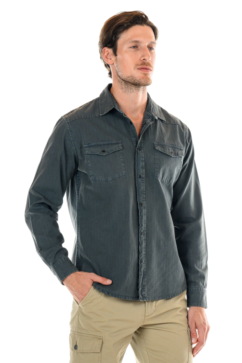 Bayview Herringbone Shirt