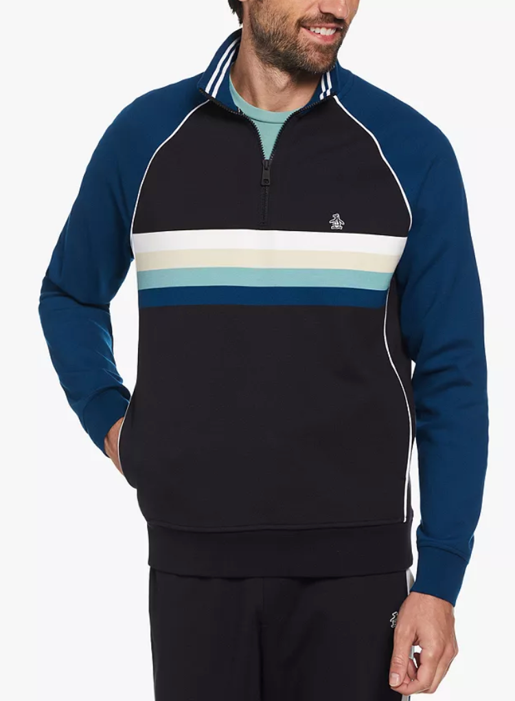 Ponte 1/4 Zip Track Jacket