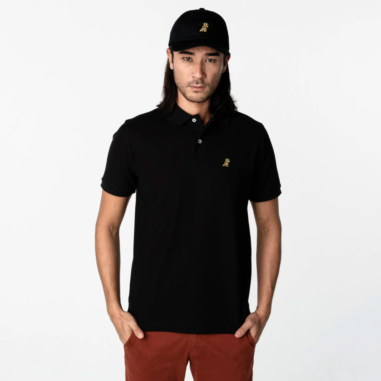 Polo Shirt Gold Bark