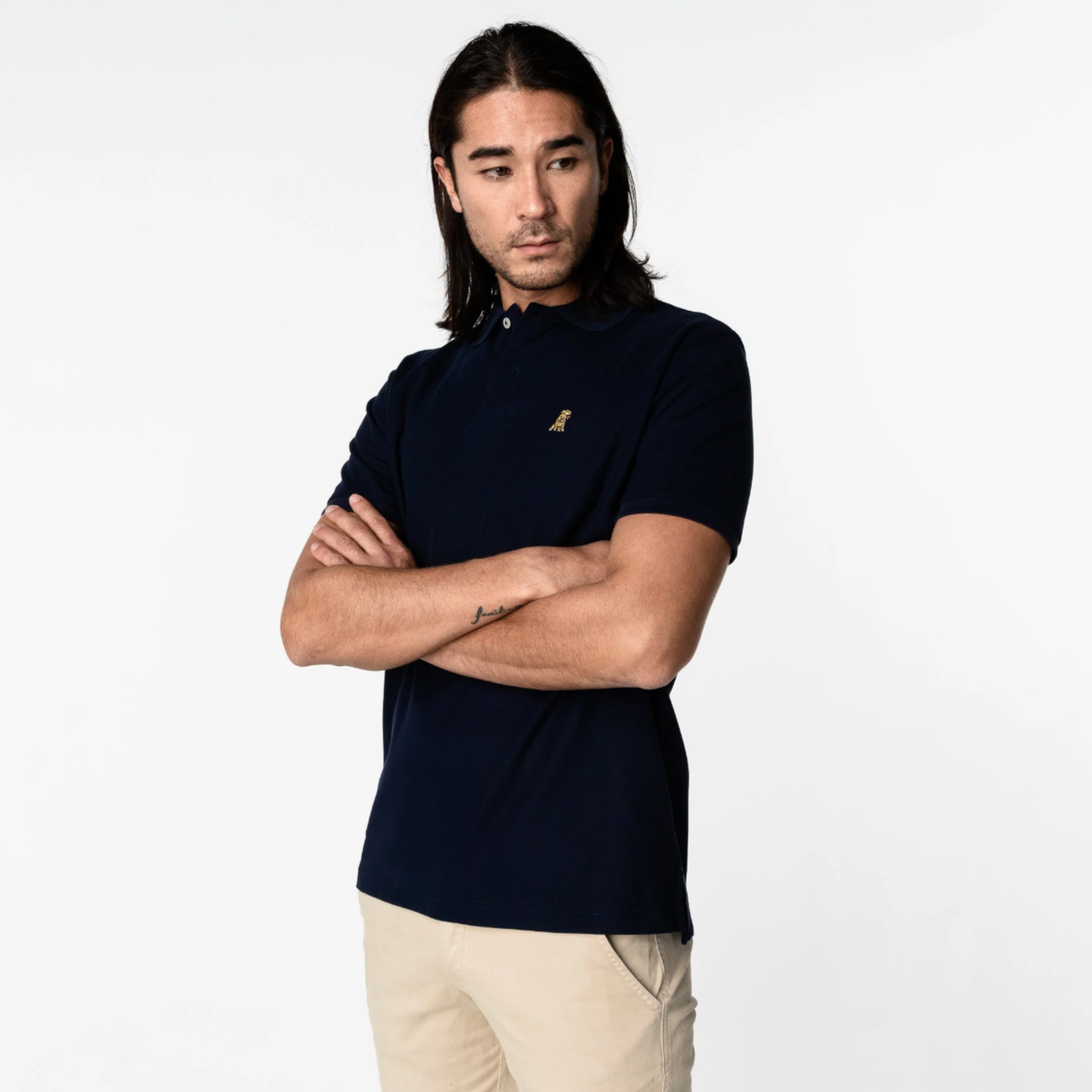 Polo Shirt Gold Bark