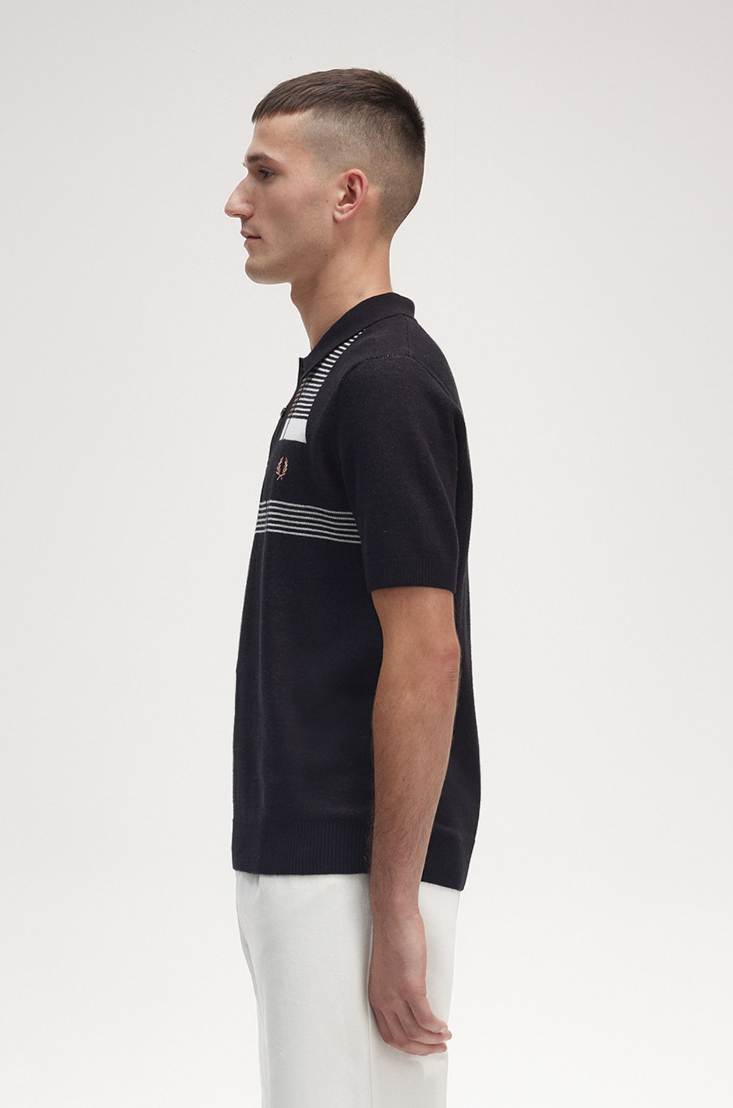 Jacquard Glitch SS Polo