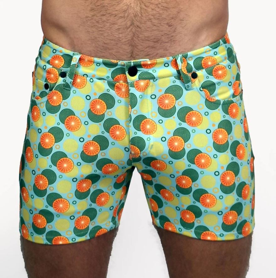 5" Printed Super Stretch Short