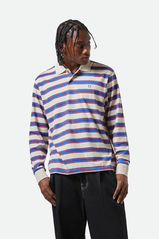 Vintage Stripe L/S Polo