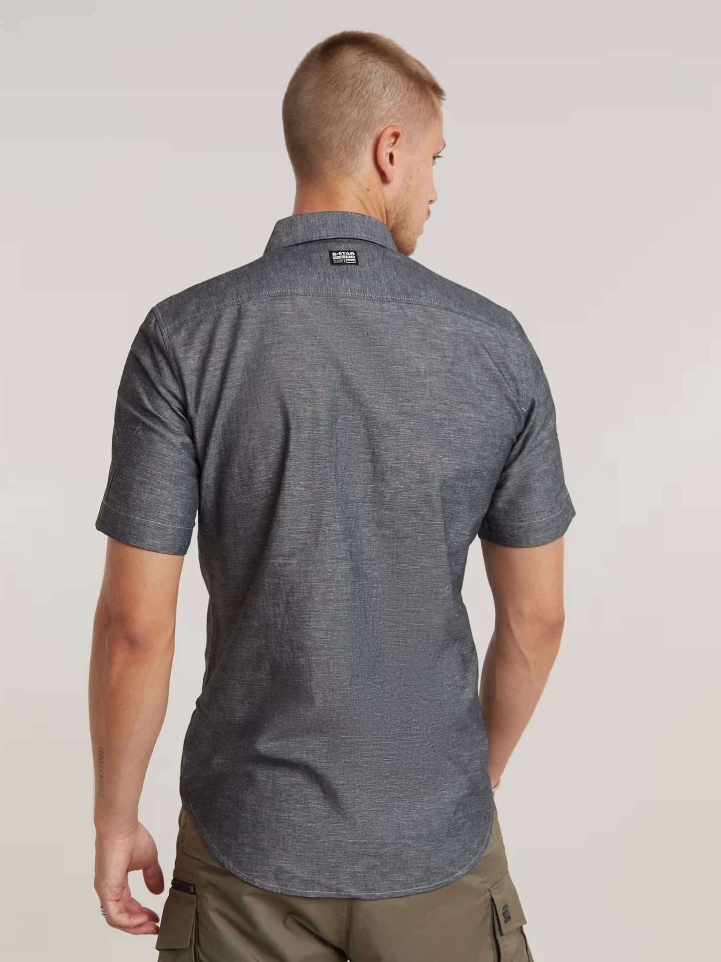 Marine Slim Shirt Short Sleeve 2.0