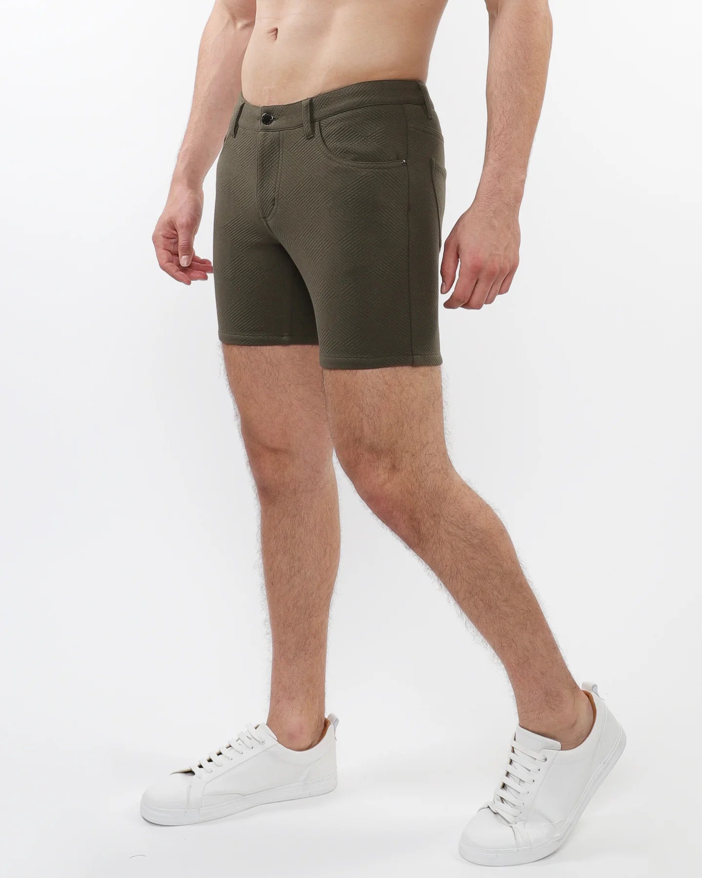 5" Parquet Jacquard Short