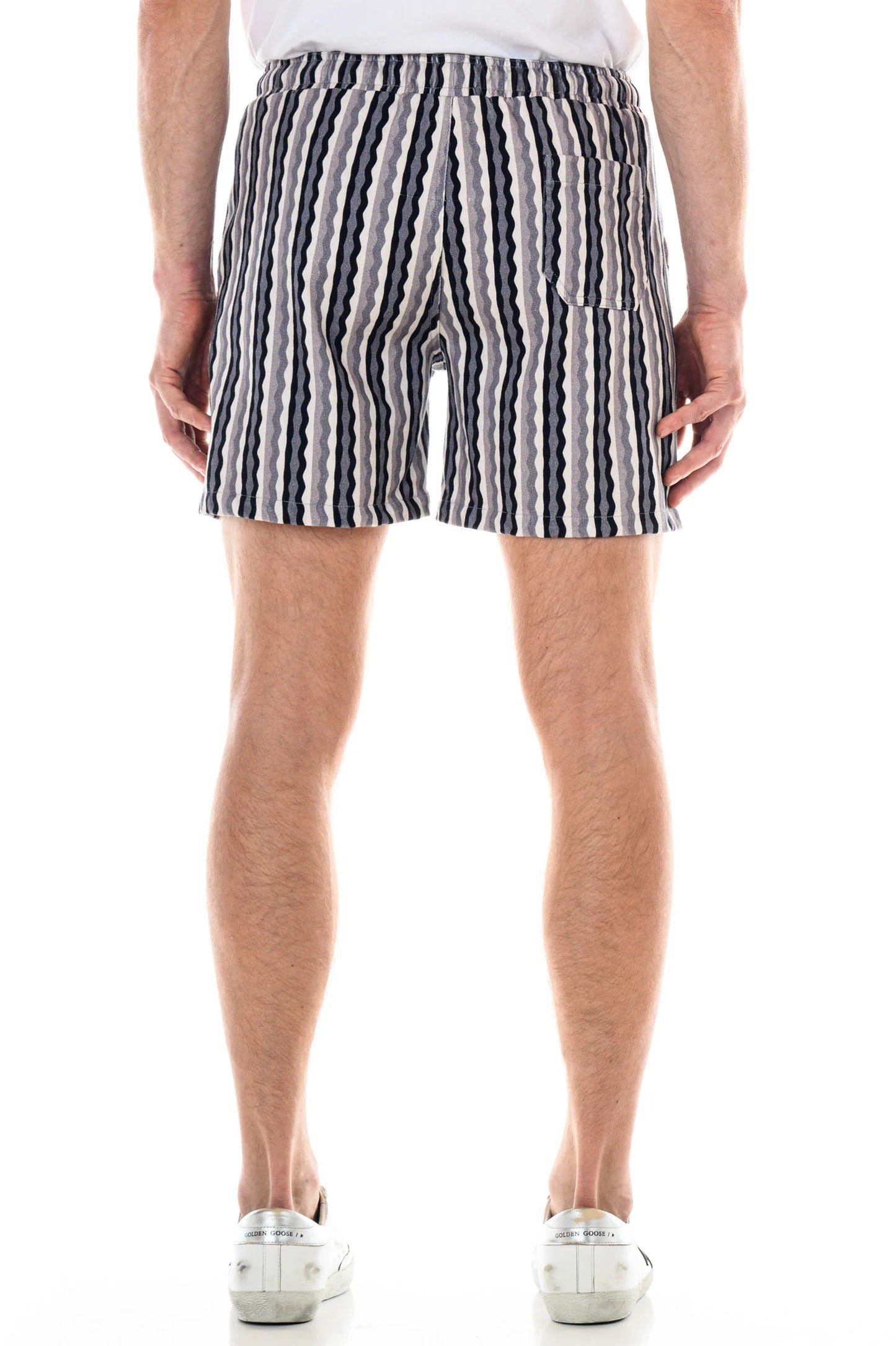 Palm Striped Volley Short