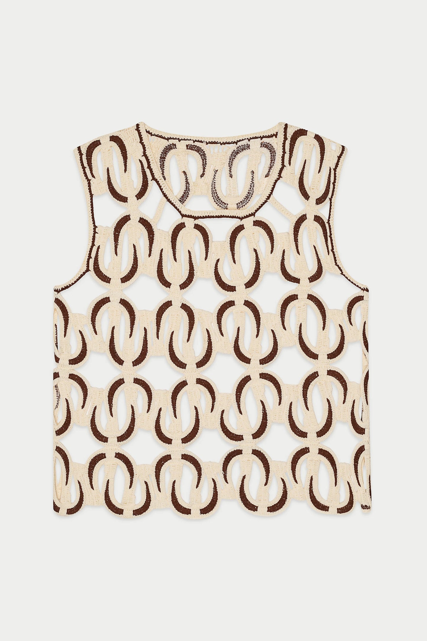 Mushroom Knit Vest