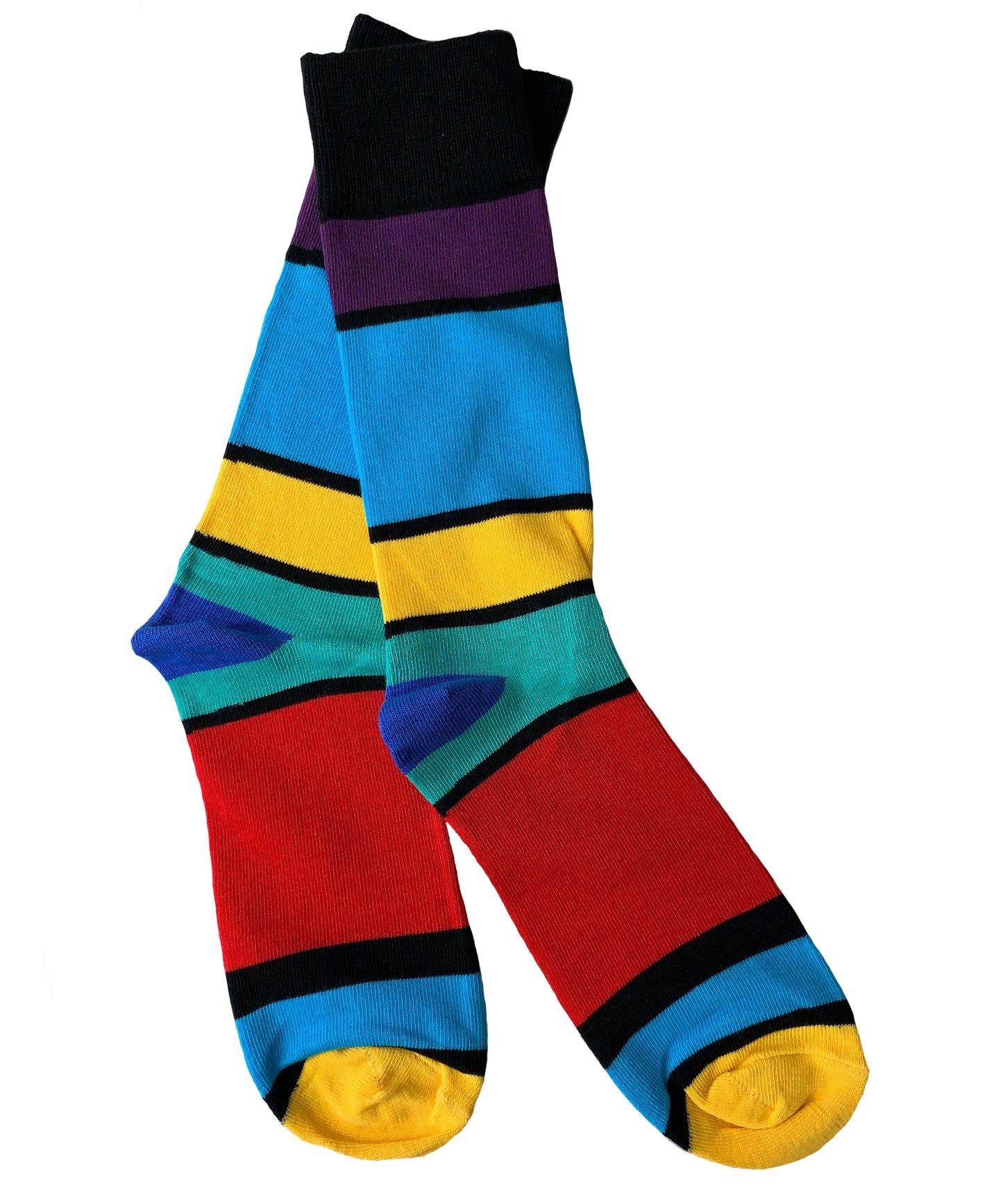 ROLO PREMIUM SOCKS COLOR BLOCK STRIPES