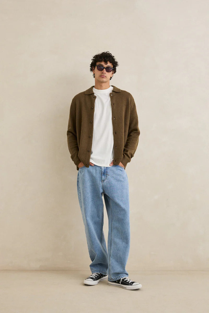 Mohair Button Up Knit