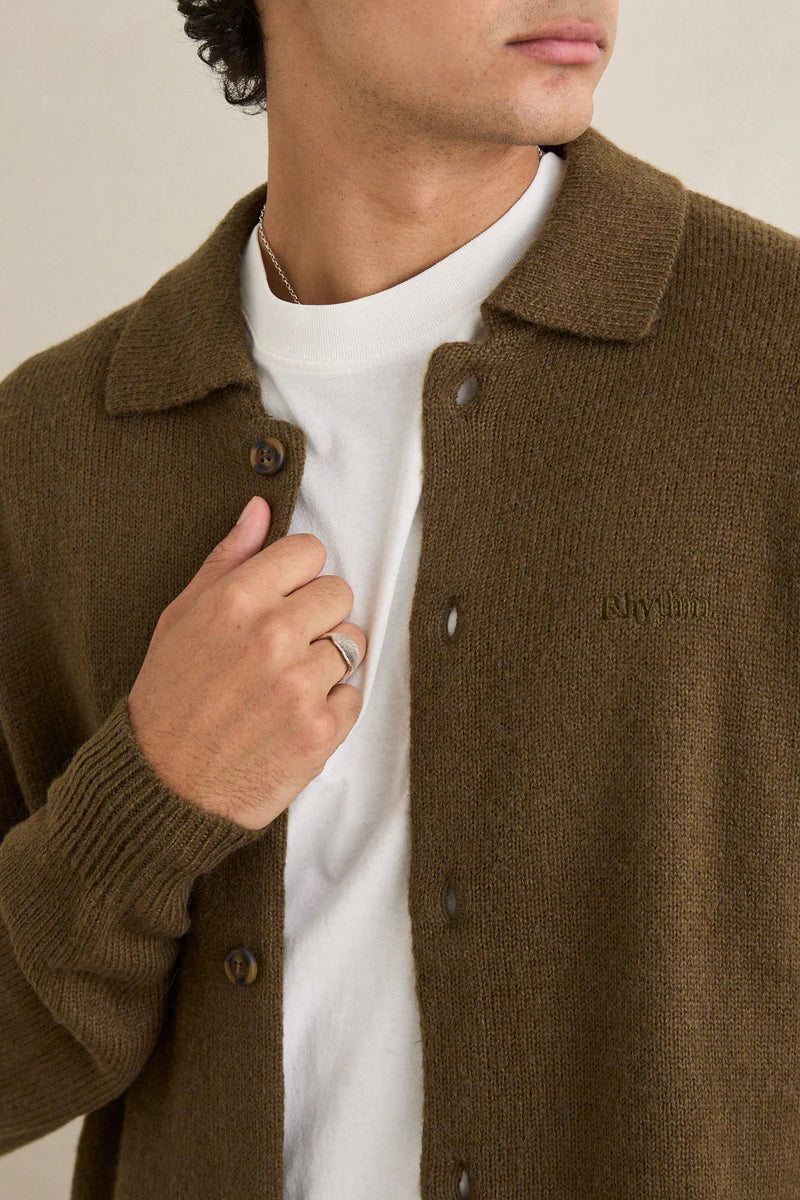 Mohair Button Up Knit