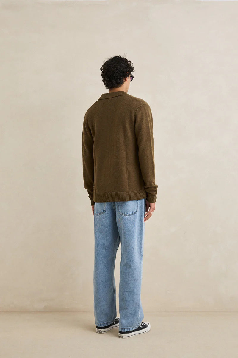 Mohair Button Up Knit