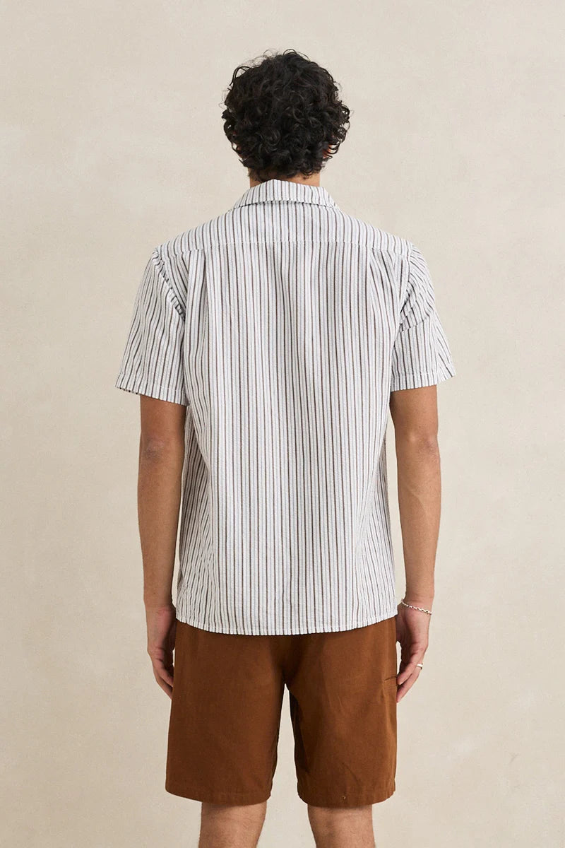 Seersucker Stripe SS Shirt