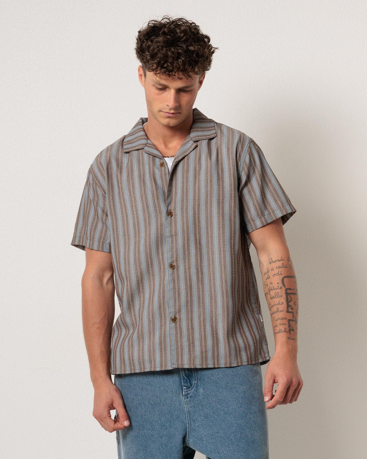 Vacation Stripe S/S Shirt