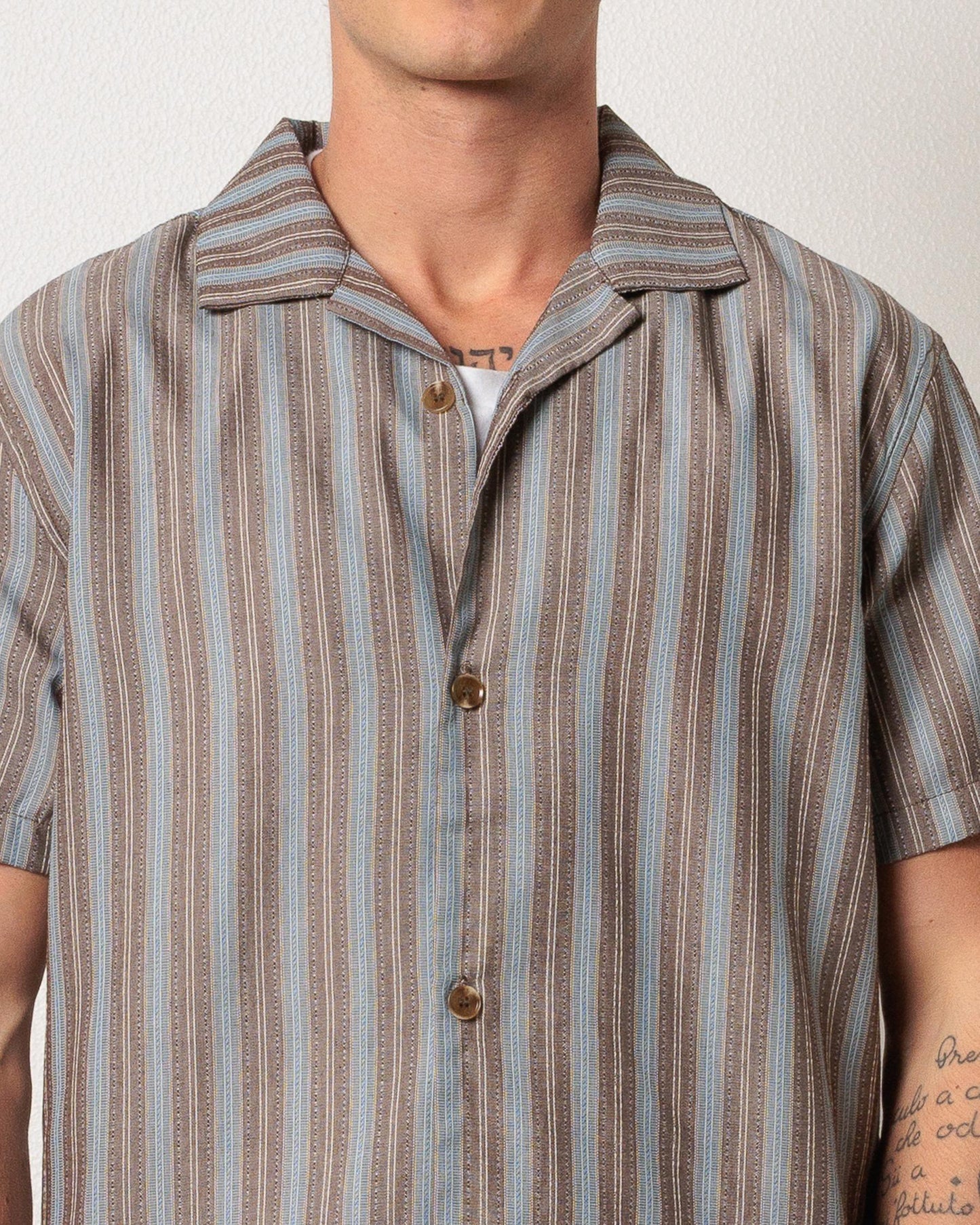 Vacation Stripe S/S Shirt