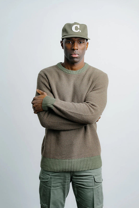 2 Tone Knit Sweater