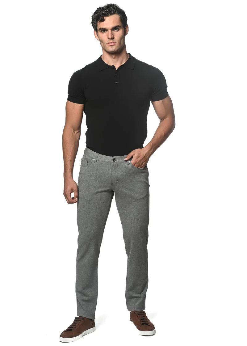 5 Pocket Stretch Knit Jeans 32" Inseam