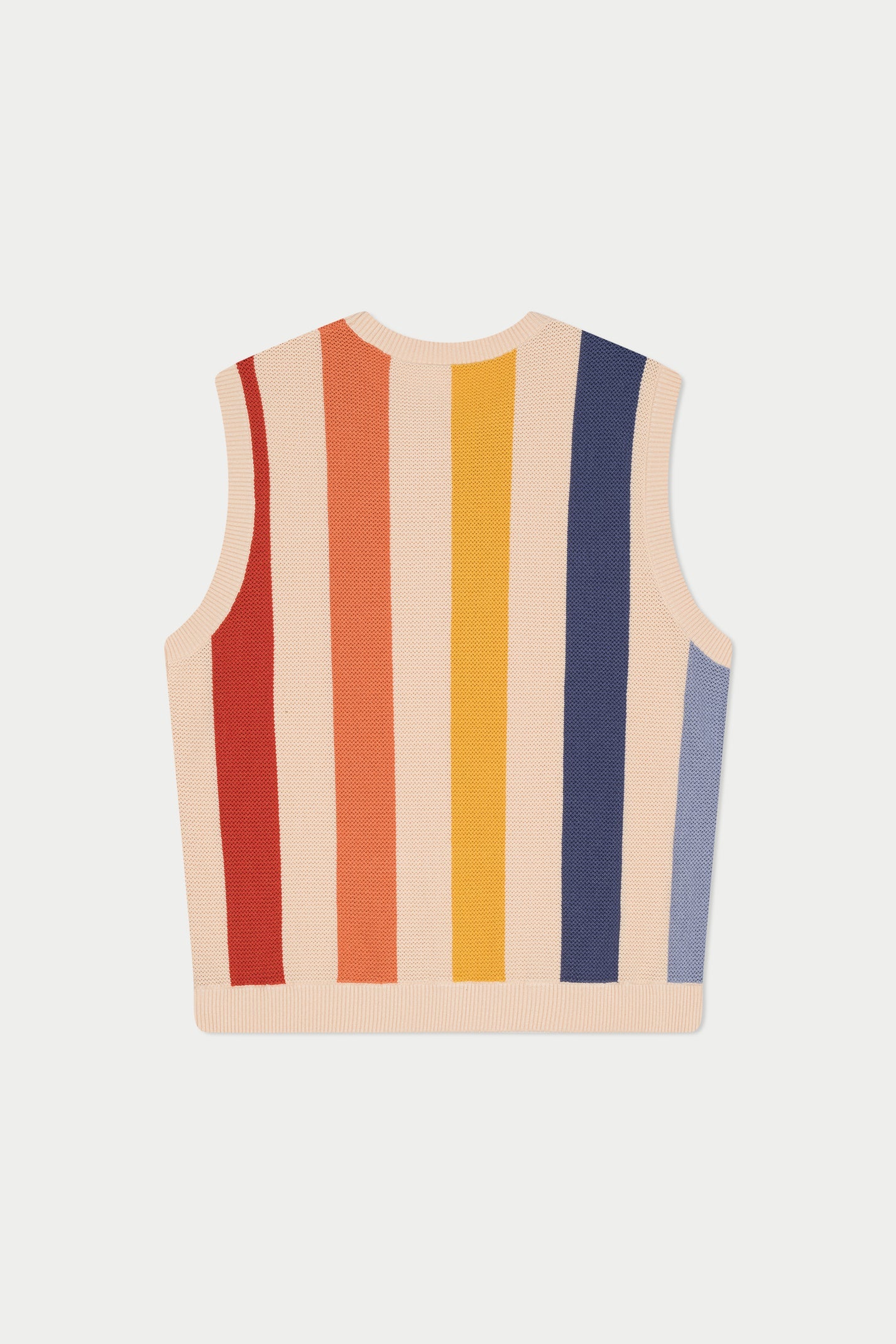 Stripe Knit Vest