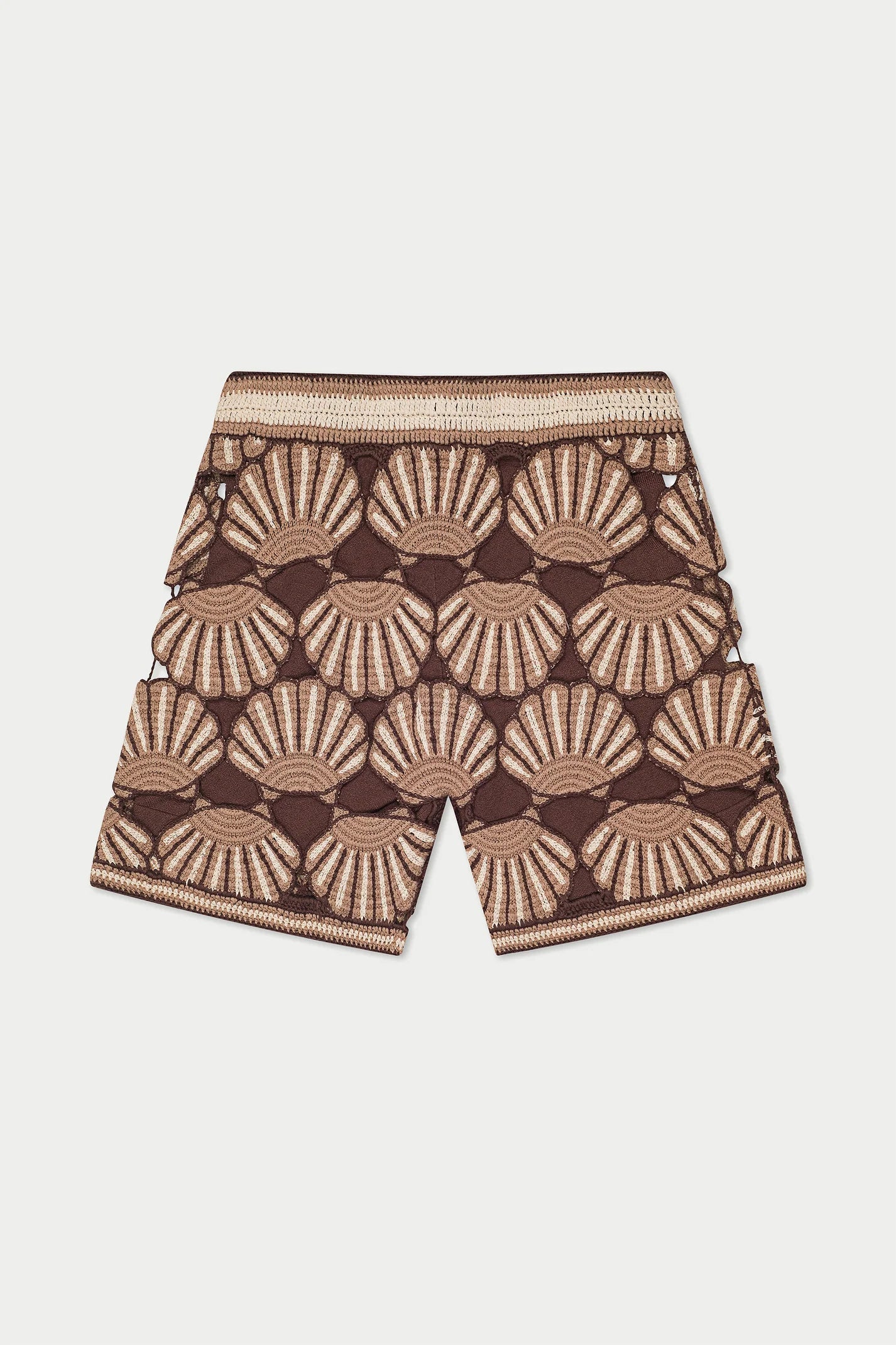 Seashell Crochet Knit Short