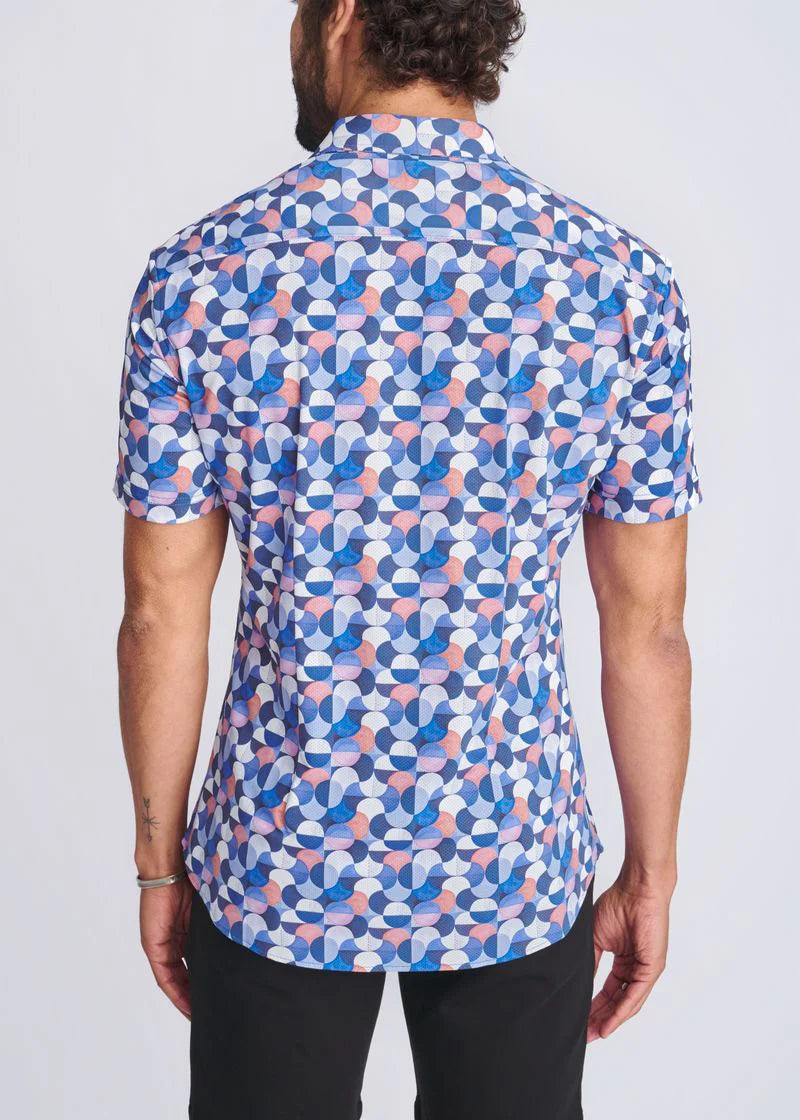 Printed Performance Short Sleeve Shirt
