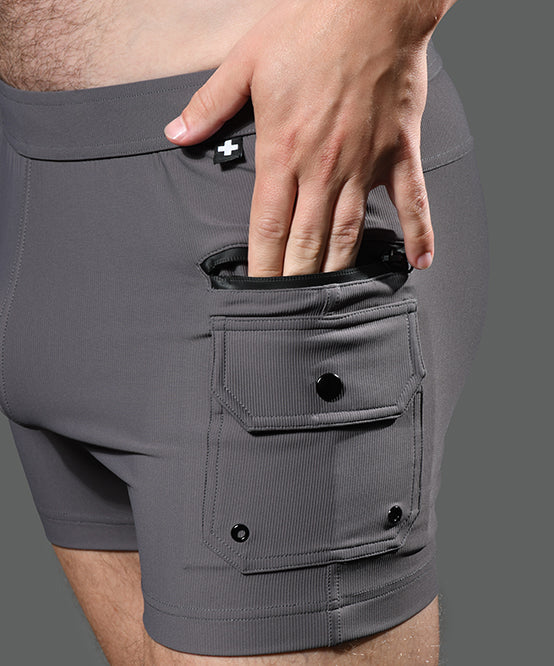 Stretch Rib Cargo Training Short