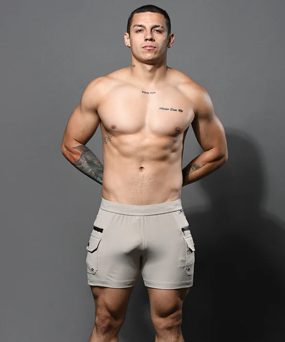 Stretch Rib Cargo Training Short