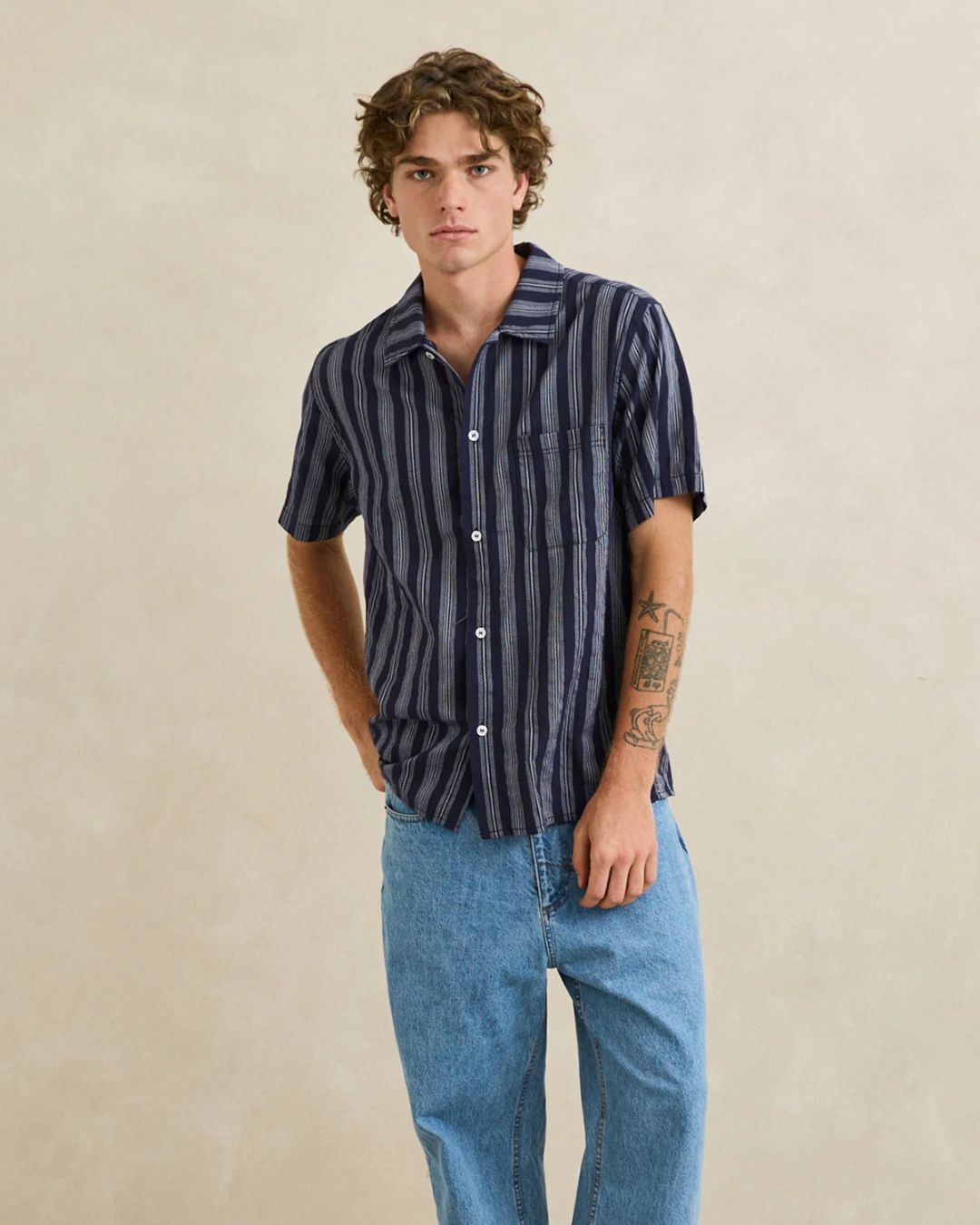 Harbor Stripe S/S Shirt