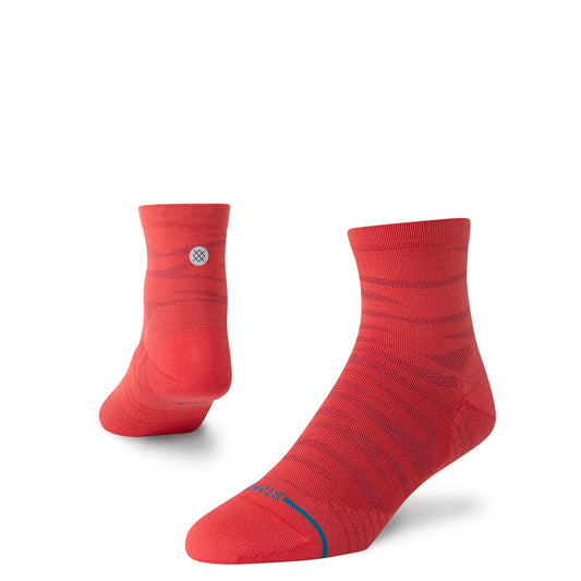 Ridge Quarter Socks Red