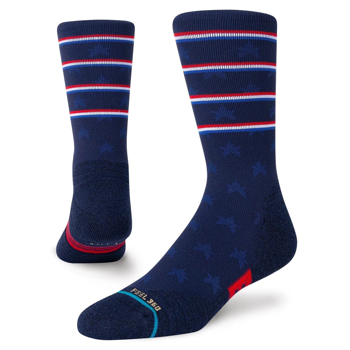 Independence Crew Socks Navy