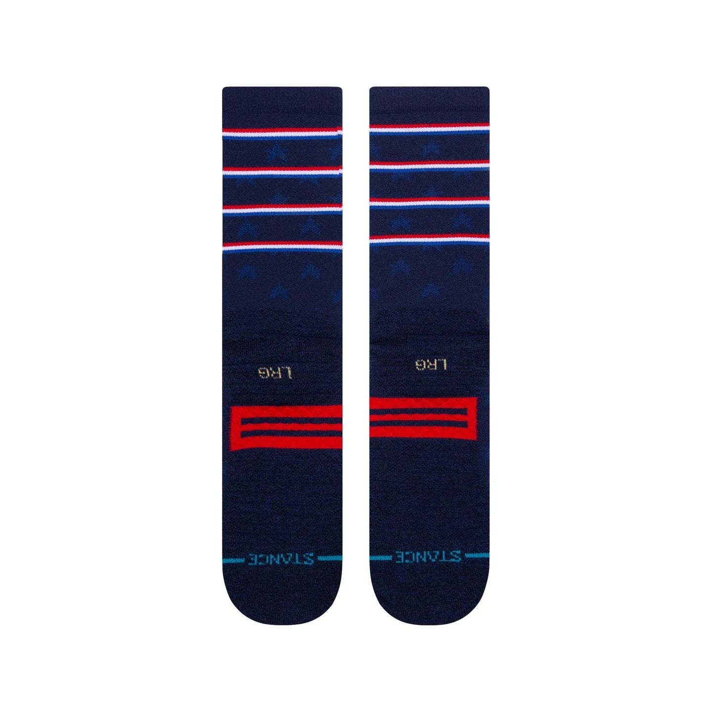 Independence Crew Socks Navy